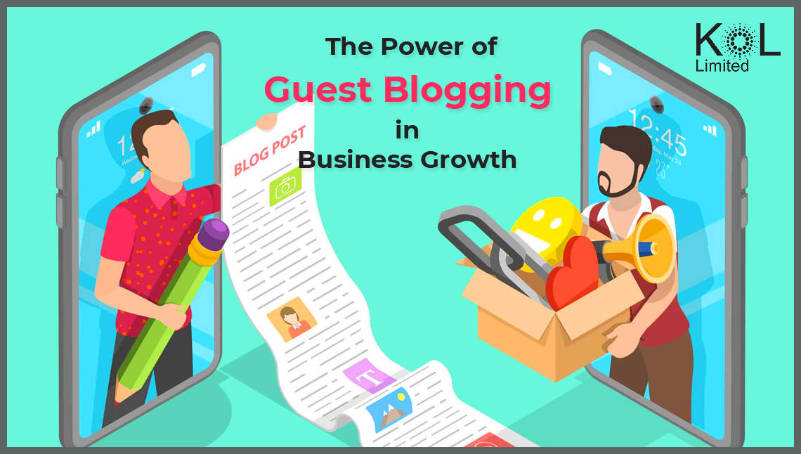 The Power of Guest Blogging in Business Growth